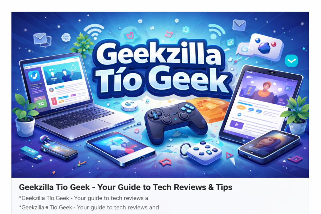 Geekzilla Tio Geek: Complete Guide for Tech Enthusiasts Geekzilla tio geek featured image showing modern tech gadgets and digital platform