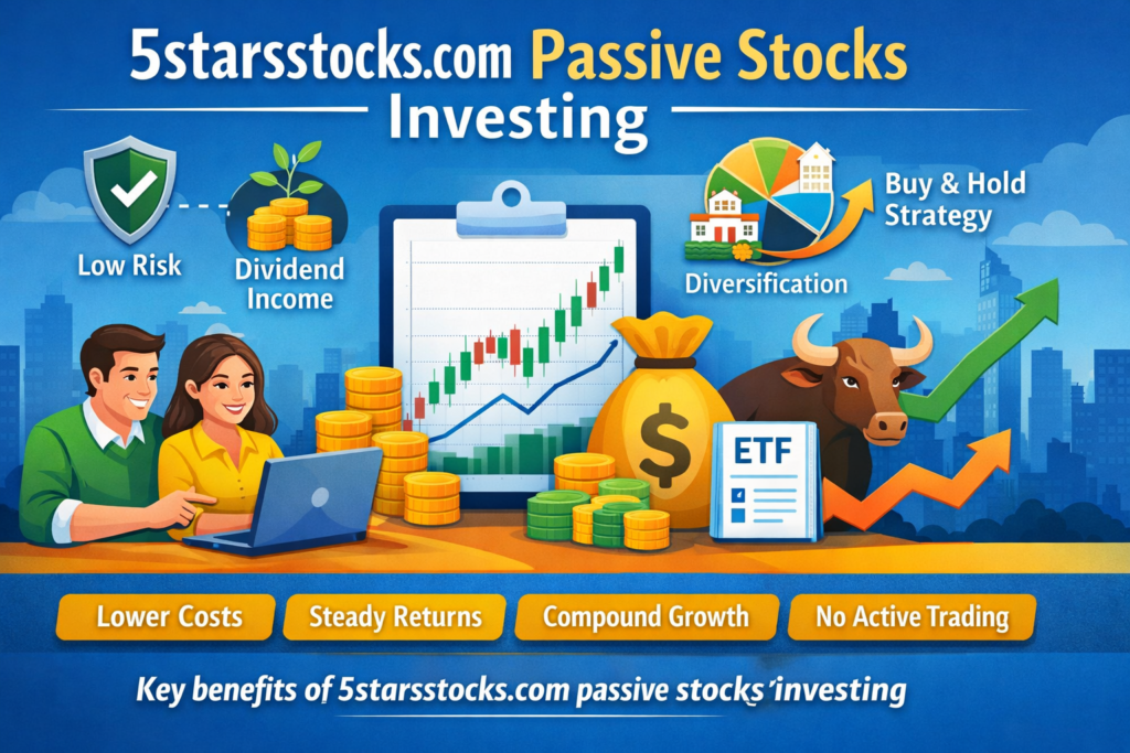 5starsstocks.com Passive Stocks: Smart Investor Guide (Alt text descriptive hai, keyword naturally included hai, aur accessibility friendly bhi hai.)